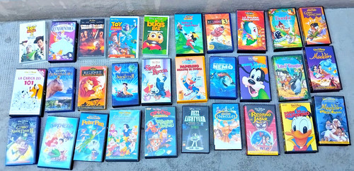 Lotto videocassette walt - lotto,