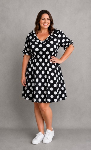 Abito donna boohoo nero bianco - donna,