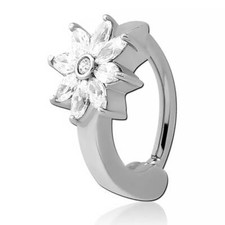 Anello ombelico fiore di