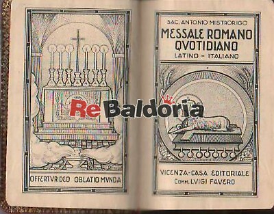 Messale romano quotidiano - messale,