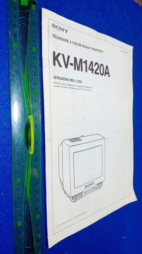 Manuale sony trinitron - manuale,