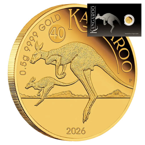 Moneta oro canguro - , 40