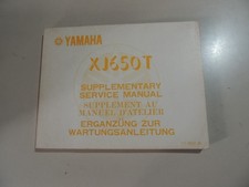 Manuale officina YAMAHA XJ650