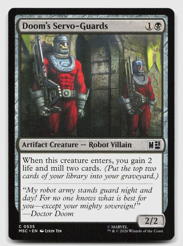 Doom servo guards 535 - doom's,