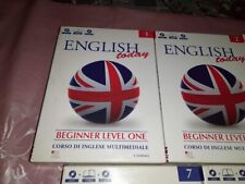 book libro+dvd ENGLISH TODAY 1 beginner level one corso di inglese IL GIORNALE