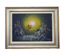 QUADRI MODERNI DIPINTI A MANO  "Libellula" di Giuliano Ottaviani