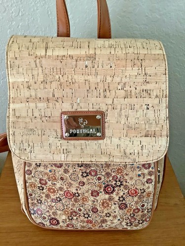 Cork backpack made portugal - cork, backpack~made