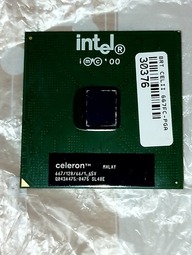 Cpu processor intel celeron - processor,