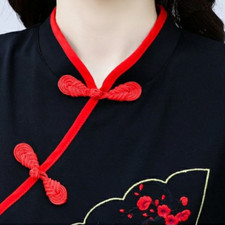 Donna Stile Etnico Cheongsam