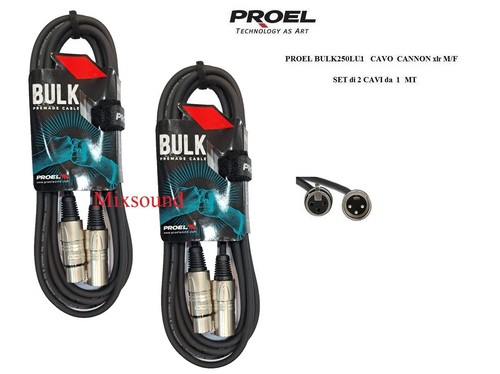Proel bulk250lu1 cavo per - bulk250lu1,