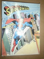 COSTUME CARNEVALE SUPERMAN TAGLIA 4 Vestito Bambino Vintage