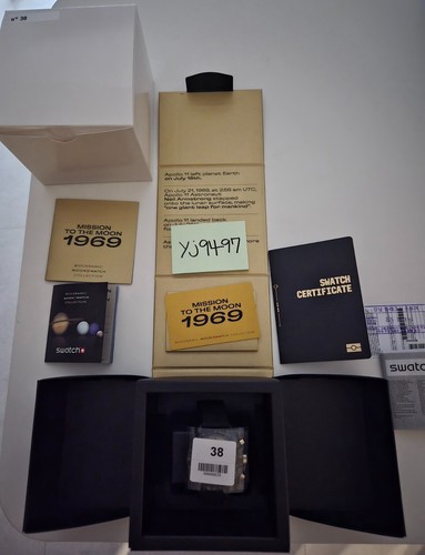 Swatch omega missione sulla - x,