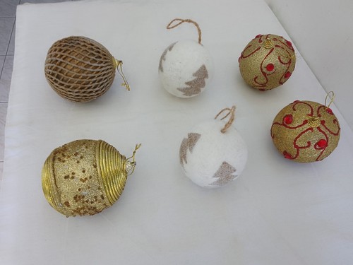 Addobbi natale palline lotto - palline,