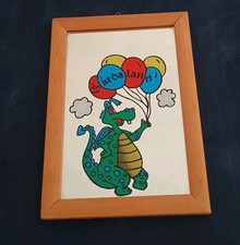 Piccolo Quadretto Specchio Prezzemolo Gardaland Anni 80 Vintage 