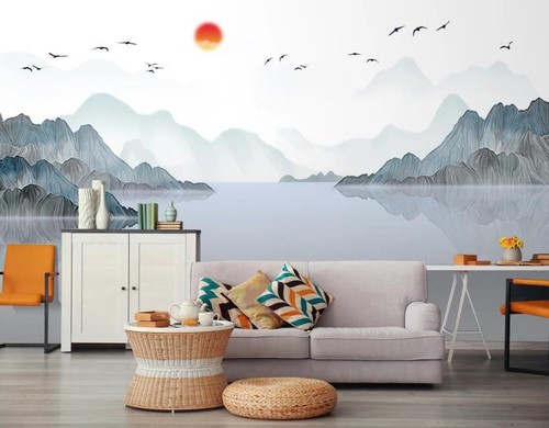 Landscape painting - 3d,