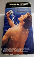 Vintage 1980 Teledyne Water Pik SM-3U The Shower massaggio tenuto a mano NUOVO IN SCATOLA