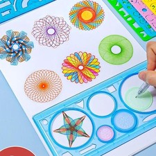 Set stencil spirografo - set,