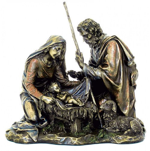 Statua della natività sacra - statua,