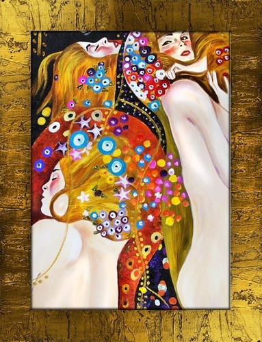 Gustav klimt 68x88cm dipinto - gustav, klimt-68x88cm