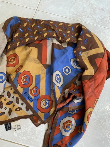 Foulard fendi seta scarf - fendi,