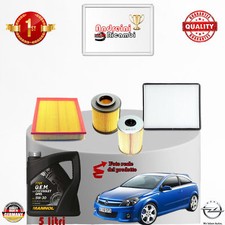 KIT TAGLIANDO FILTRI + OLIO OPEL ASTRA H 1.7 CDTi 92KW 125CV DAL 2008 -> 2011