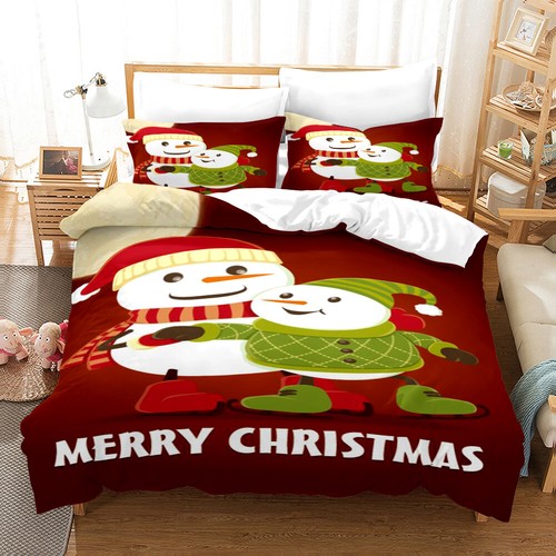 Set copripiumino rosso cartone