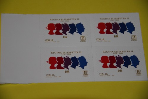 Quartina francobolli senza - quartina,