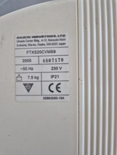 Split Daikin FTXS20CVMB9 (7000 BTU)  