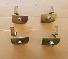 4 Staffe Originali Per Barre Tetto Longitudinali Fiat Panda. 4x4 141 