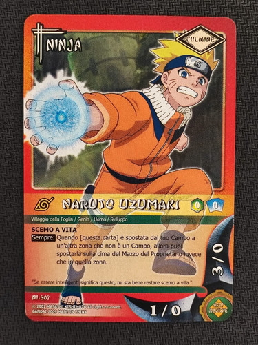 Naruto card game - card,