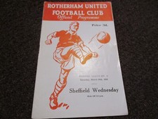 ROTHERHAM UNITED v SHEFFIELD