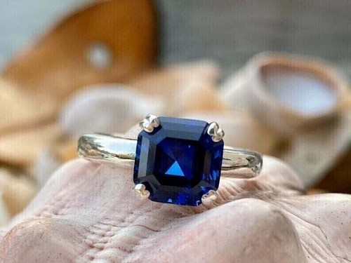 Anello donna asscher - donna, simulato
