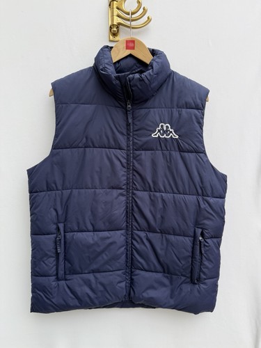 Kappa navy puffer gilet - puffer,