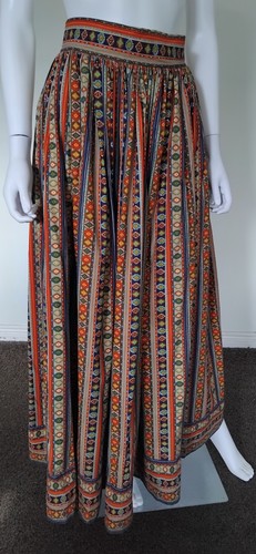 Gonna vintage pesante cotone