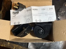 Coppia Trombe Clacson vintage Fiam Con Relè