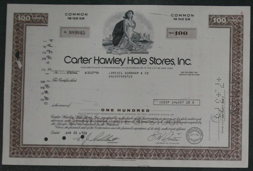 Carter hawley hale - carter,