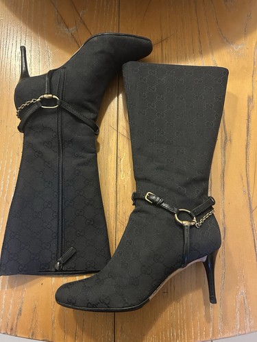 Gucci stivali monogram - gucci,