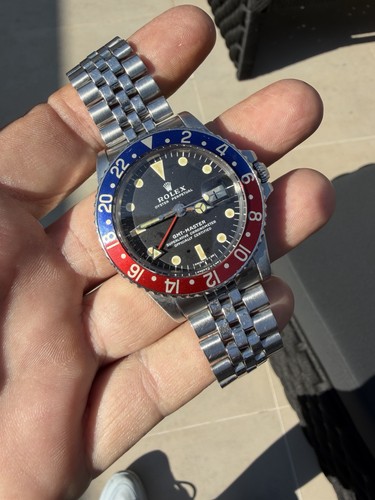 Rolex gmt master 1675 - gmt-master, pepsi
