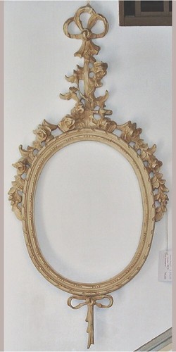 Cornice legno ovale - legno, e