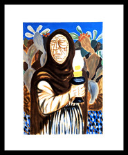 GIUSEPPE MIGNECO   -  LITOGRAFIA  CM. 80 X 65