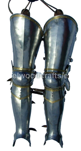 Armatura medievale per - , gambe