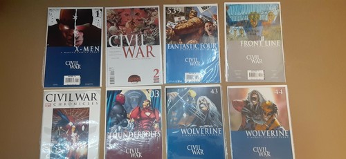Lotto marvel civil war - marvel, 9