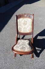 Sedia a dondolo vintage