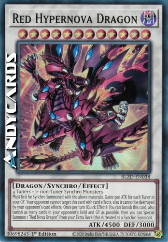 Red hypernova dragon drago - hypernova,