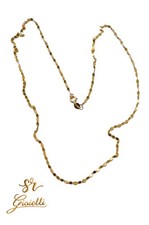 Collana specchiata oro - in,