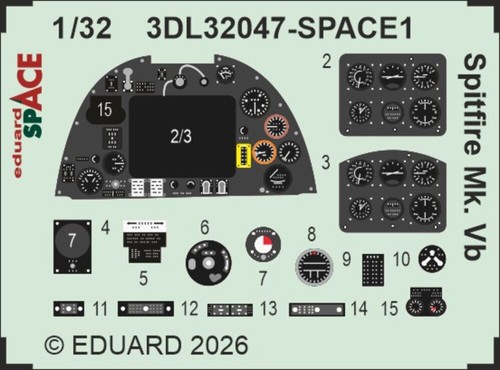 Eduard accessories 3dl32047 - accessories,