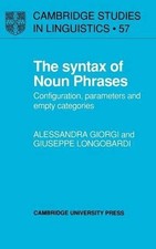 The Syntax of Noun Phrases -