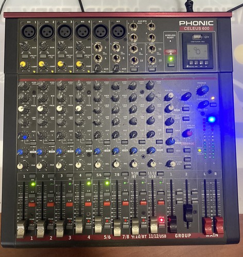 Mixer phonic celeus 600 - celeus,