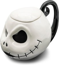 Tazza Nightmare Before Christmas Jack Skellington Surprised 3D Mug ABY NOT MINT