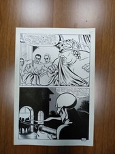 MAGNUS TAVOLA ORIGINAL ART  KRIMINAL N.125 "Ipnosi"  PAGINA 95 NO PRATT MANARA